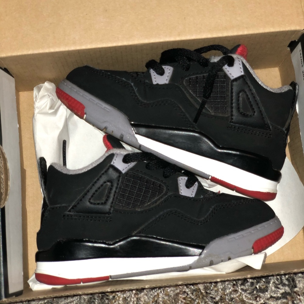 Jordan 4 Retro Bred TD)